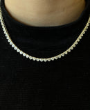 Colar cravejado corações