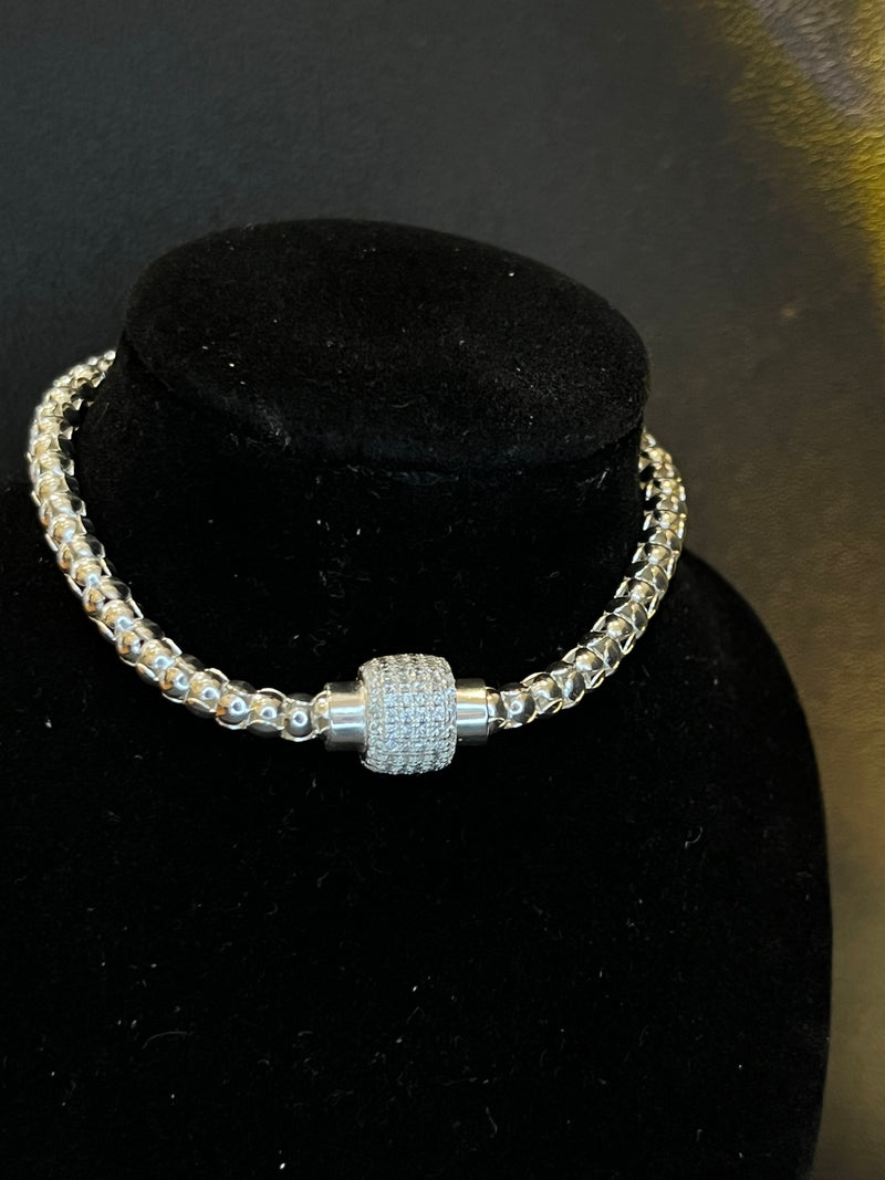 Pulseira bolinha de ímã