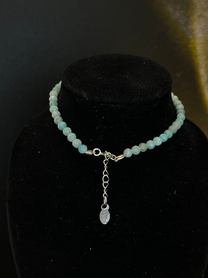 Pulseira pedra natural color