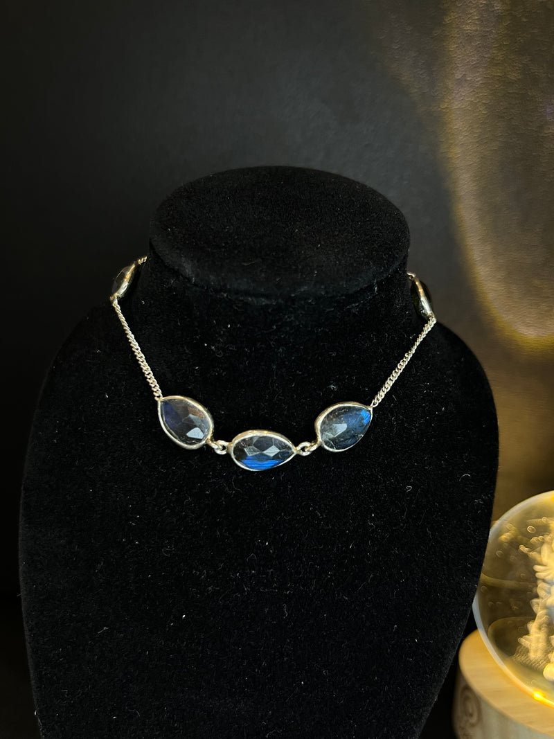 Pulseira 5 pedras gotas