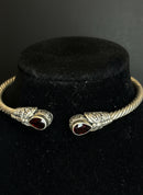 Bracelete pedra rubi