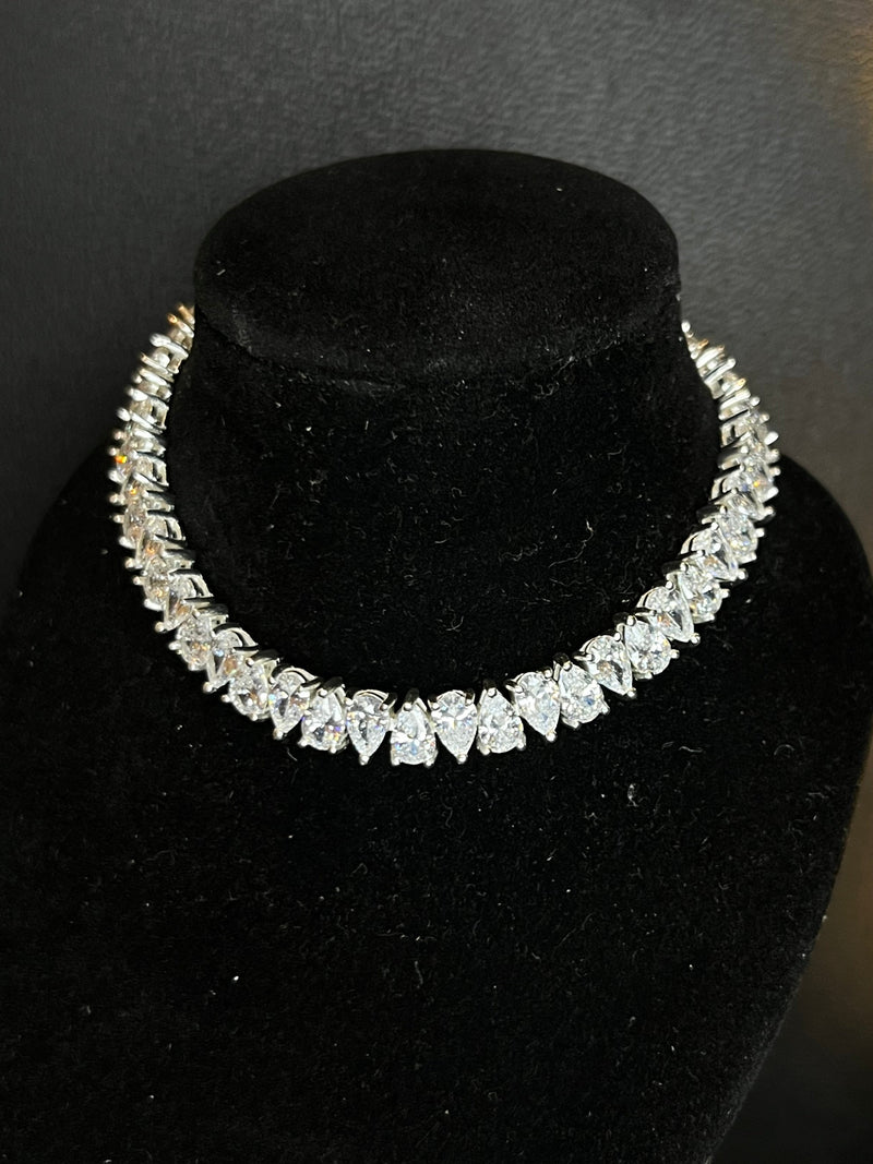 Pulseira gotas de zircônia