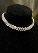 Pulseira elo cravejada