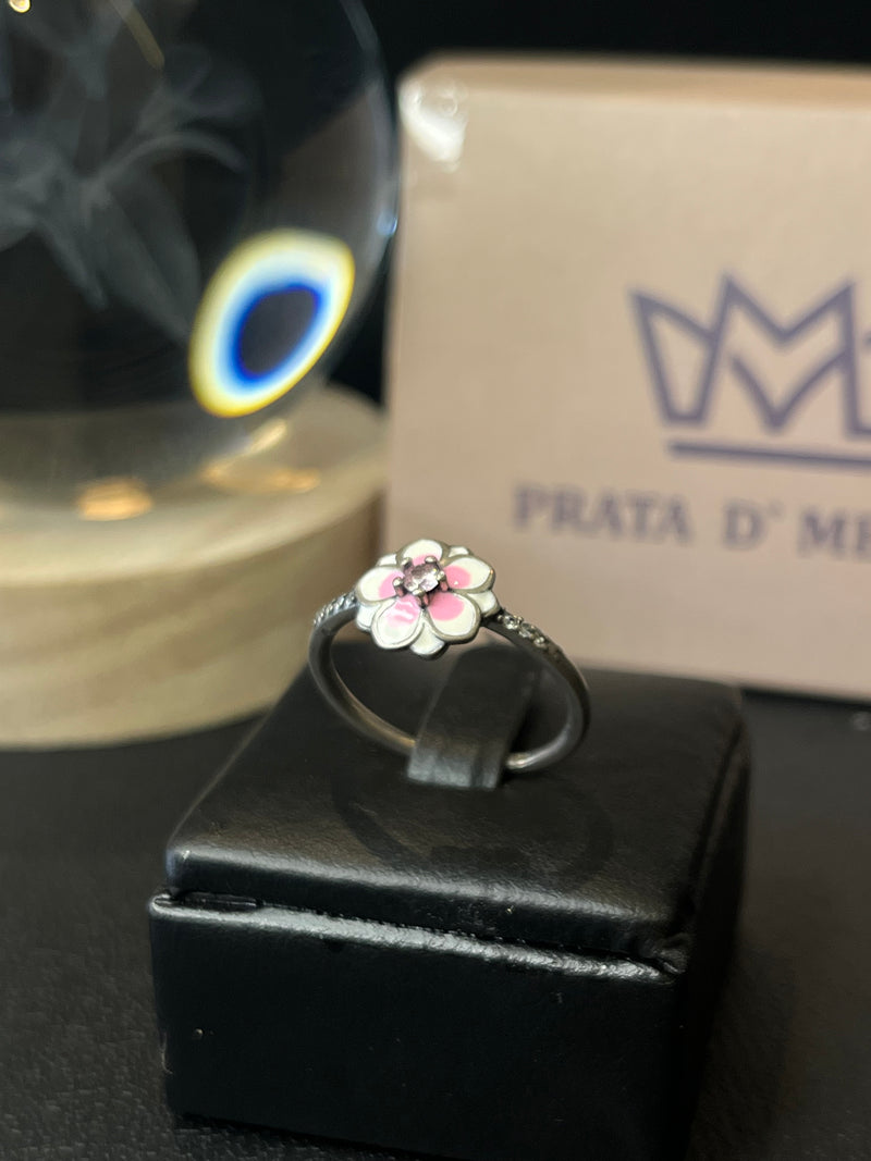 anel flor lotus
