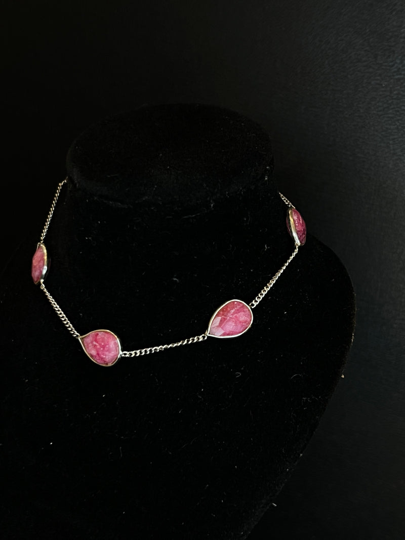 Pulseira 5 pedras gotas