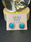 Brincos pedra cravada